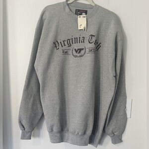 Virginia Tech Vintage 90’s Collegiate Crewneck Heavy Sweatshirt XL